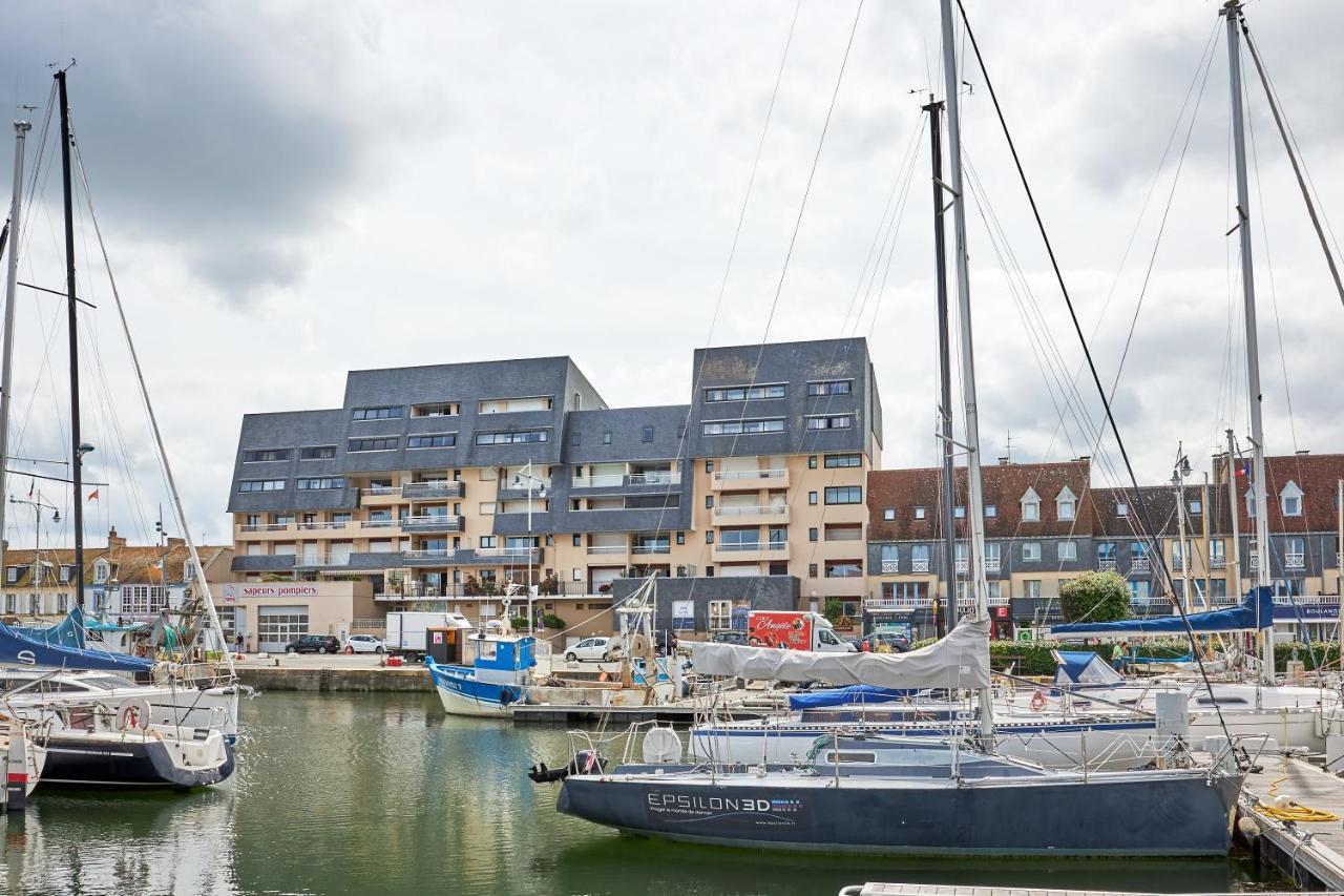 Le Tikahupo - Charmant Appt Vue Sur Le Port Courseulles-sur-Mer Kültér fotó